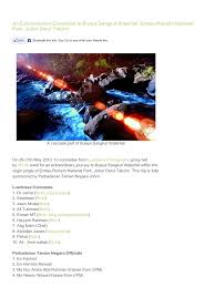 Check trip schedule and travel distance. An Extraordinaire Expedition To Buaya Sangkut Waterfall Endau Rompin National Park Johor Darul Takzim Backpacking Wilderness Camera Lens