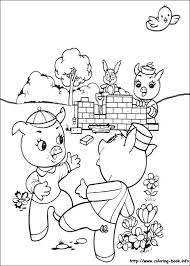Maybe you would like to learn more about one of these? The Three Little Pigs Coloring Picture