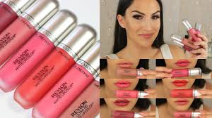 New photoready rose glow™ face gloss. Revlon Ultra Hd Matte Lipcolor Swatches Youtube