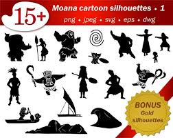 Frei disney ausmalbilder für jung und alt. Moana Maui Svg Silhouette Disney Bild Schablone Png Etsy