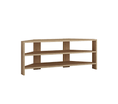 Parfaite pour ranger vos livres ou vos objets préférés, la bibliothèque d'angle se loge dans un coin de mur. Meuble Tv D Angle Design Scandinave Thales L 114 X H 45 Cm Marron Meuble Tv But