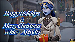 Happy Holidays & Merry Christmas [White][Aphy3D][4K]