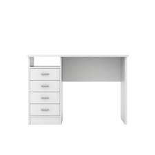 There are over 11 special value prices on white desks. Tvilum Warner Computer Desk With Drawers White Finish Walmart Com Walmart Com