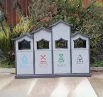 Large Outdoor Garbage Bin Community Property Fruit Peel Box Stainless Steel  Customized Room Dump Recycling Bin Separate Sorting - AliExpress