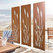 9325373 Rost Deko Garten Sichtschutz Sichtschutz Garten