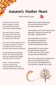 Autumn S Mother Heart Autumn Poems Autumn Quotes Quotes About Motherhood