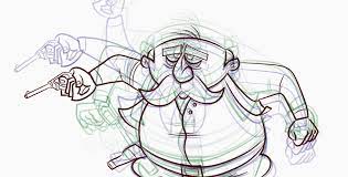 In the making of traditional animations, artists draw on very thin papers and place the papers on a light source. Onion Skinning Blender Manual