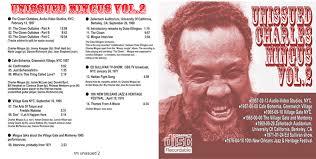 CHARLES MINGUS UNRELEASED SOUND SOURCE