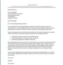Get inspired by this cover letter sample for new grad rns to learn what you should write in a cover letter and how it should be formatted for your application. Sample Cover Letter For New Graduate Nurse Practitioner