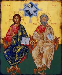 Ο όρος άγιο πνεύμα, χρησιμοποιείται από τις θρησκείες που βασίζονται στην αγία γραφή για να περιγράψει είτε τη θεία δύναμη που βρίσκεται σε ενέργεια, είτε το τρίτο πρόσωπο της αγίας τριάδος. Agio Pneyma E Mesara