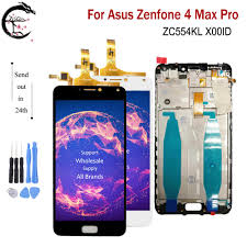 Zenfone 4 max pro combines an extraordinary 16mp front camera with a softlight led flash and live beautification features to capture stunning selfies with ease. Lcd With Frame For Asus Zenfone 4 Max Pro Zc554kl X00id Full Lcd Display Screen Touch Sensor Digitizer Assembly Zc554kl Display Mobile Phone Lcd Screens Aliexpress