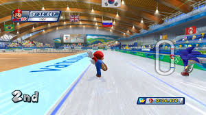 The game is officially licensed by the international olympic committee (ioc) through exclusive license international sports multimedia. Mario Sonic At The Olympic Winter Games Review Gamespot