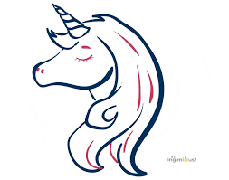 How To Draw A Unicorn Head For Kids It S Ingenious Then draw a horizontal line halfway. how to draw a unicorn head for kids