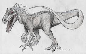 Indominus Rex By Iguana Teteia On Deviantart Dinosauri Preistoria Disegni