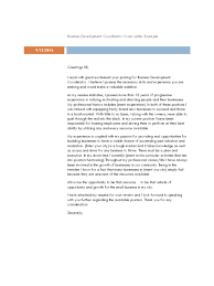 Dear recruiters, in my search for new career growth opportunities, i was excited to find out about the opening for a business development officer position at tetracar, inc. Business Development Coordinator Cover Letter Pdf