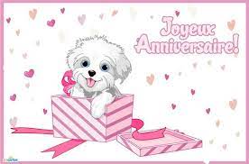 Carte anniversaire chien anniversaire femme starbox. Chien Et Cadeaux Carte A Imprimer Anniversaire Gratuit 123cartes