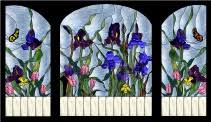 Find illustrations of stained glass pattern. Flower Stained Glass Patterns 80 Stained Glass Designs On Cd
