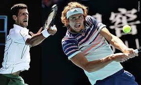 Khachanov of the russian olympic committee (roc). Australian Open 2021 Novak Djokovic Vs Alexander Zverev Live Auf Servustv Arf Ausseer Regionalfernsehen