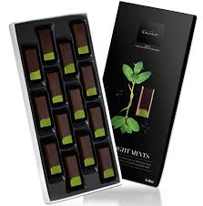 Midnight Mints Love The Green Edge Chocolate Packaging Chocolate Bar Design Luxury Chocolate