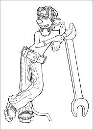 Please use these coloring pages for personal or educational use only. Flushed Away Coloring Page Drawing 2
