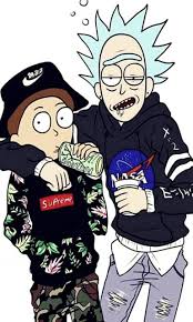 Supreme Rick And Morty Wallpapers Top Free Supreme Rick And Morty Backgrounds Wallpaperaccess