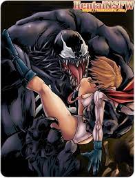 NSFW uncensored Mavel DC comics hardcore porn crossover of Venom raping  oppai hentai Power Girl with his monster cock. - Hentai NSFW