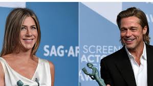 It's jennifer aniston and brad pitt reuniting during the fast times at ridgemont high table read during this scene ✨for me✨ #fasttimeslive. T6c4kcqhkkb2bm