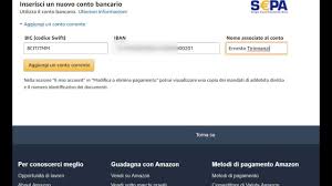 Calcular iban y swift/bic | calculadora iban. Amazon Come Collegare Il Conto Bancario Per I Pagamenti Youtube