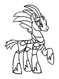 My Little Pony The Movie Coloring Page Tempest Shadow My Little Pony Coloring My Little Pony Movie Pony Drawing