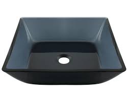 This can prove very useful when staying in a hotel in an. 630 Square Black Glass Vessel Bathroom Sink