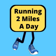 At 72 what used to be a jog is now a run. Does Running 2 Miles A Day Help Me Get In Shape