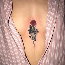 The Classy Issue Chest Tattoos For Women Tattoos Sternum Tattoo