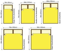 Bed Sizes Australia Bed Measurements Australia Bed