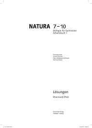 Kostenlos Downloaden Natura 2, biologie für gymnasien, ernst klett verlag gmbh, stuttgart 2014. kostenlos downloaden
