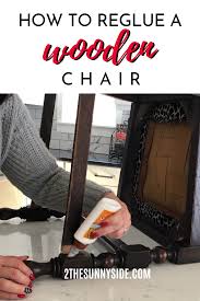 how to fix a wobbly chair furniture repair repair diy chair