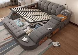 Such bed frames never go out of style. The Ultimate Bed With Integrated Massage Chair Speaker And Desk