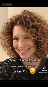 I may need to have @hair_by_darien hook me up with a perm! 😂 #80s #perm  #hairtransformation #ai #tiktok #trending