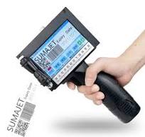 12.7mm 0.5inch Handheld Inkjet Printer Portable Expiry Date Barcode QRcode  Handjet Machine PP Bucket Wood Printer