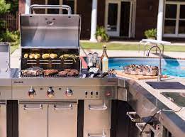 The former is a piece of cookware meant to simulate outdoor grilling right over your indoor stove. Modular Outdoor Kitchen Charbroil Grills Char Broil
