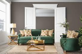 verdante sofa sm2271 sf furniture of america fabric sofas in 2021 living room green green sofa living room emerald green living room