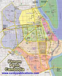 Phnom Penh Map 2019 Pdf Phnom Penh Maps | Cambodia
