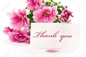 Thank you message with small roses on wood background. Say Thank You On A Background Of Beautiful Flowers Stock Photo Picture And Royalty Free Image Image 10993274