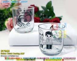 Sedang mencari inspirasi souvenir yang unik untuk memeriahkan hari pernikahan? Gelas Bulat Bening Art Souvenir Pernikahan Tazas De Vidrio Vidrio Transparente Vidrio