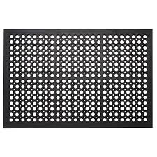 Envelor Commercial Rubber Mat Collection Durable Anti Fatigue 36 In X 60 In Restaurant Bar Drainage Rubber Floor Mat Black Rubber Flooring Rubber Floor Mats Floor Mats
