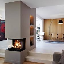 Kamin Raumteiler Kamin Wohnzimmer Esszimmer Kamin Kamin