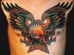 50 Amazing Perfectly Place Eagle Tattoos Designs With Meaning Traditional Eagle Tattoo Eagle Chest Tattoo Eagle Tattoos