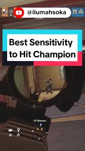 The Best Console Champion Sensitivity And Settings - Rainbow Six Siege Xbox  - Youtube