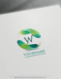Create A 3d Logo Free Flowing Alphabet Letter Logo Template Logo Templates Create A Logo Free Letter Logo