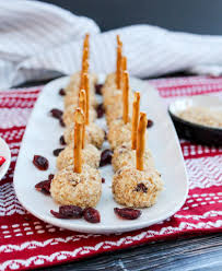 Combine food processor with sugar. Cranberry Pecan Mini Cheese Balls
