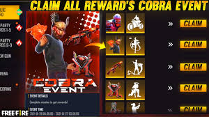 Looking for free fire redeem codes to get free rewards? Cobra Event New Emotes Bundle Upgradable Mp40 Skin Claim Rewards Garena Free Fire Youtube